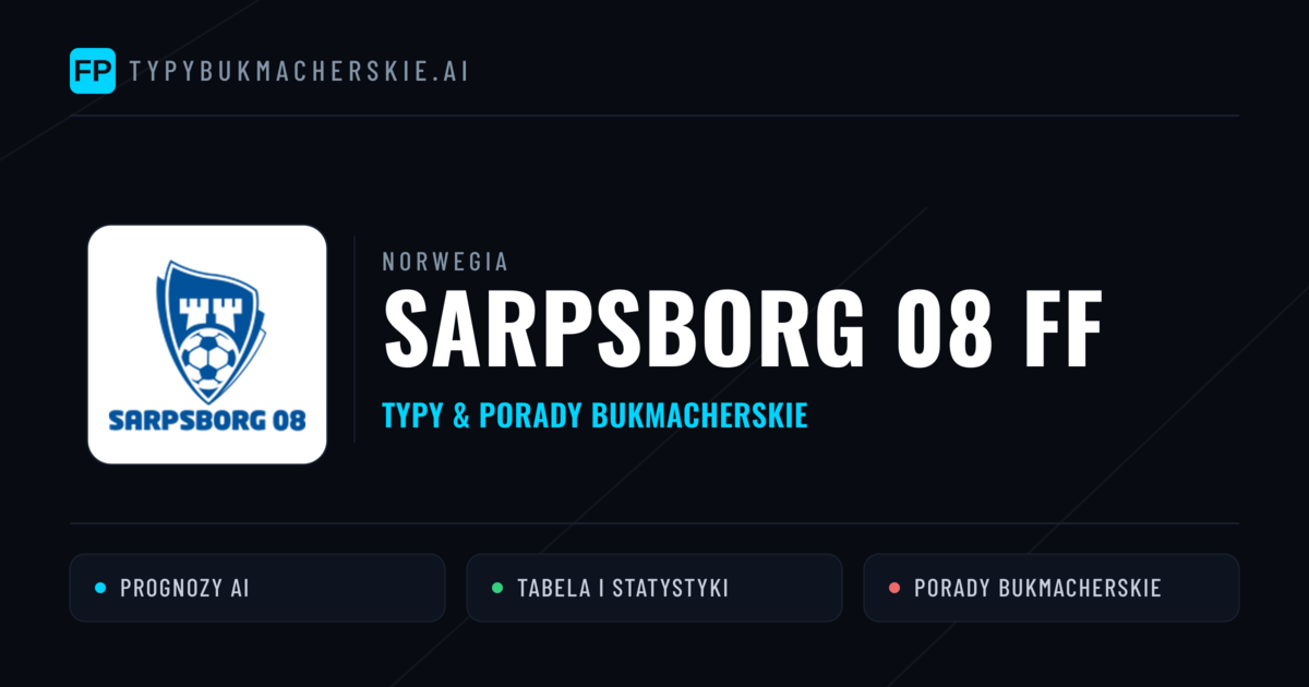 Sarpsborg 08 FF Typy i statystyki