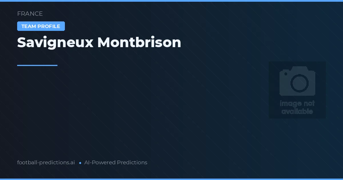 Savigneux Montbrison Typy i statystyki