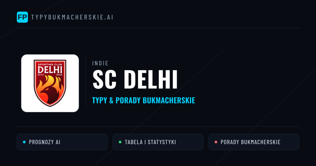 SC Delhi Typy i statystyki