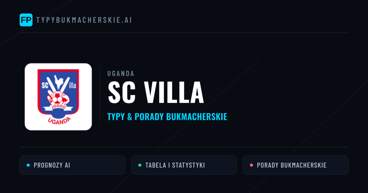 SC Villa Typy i statystyki