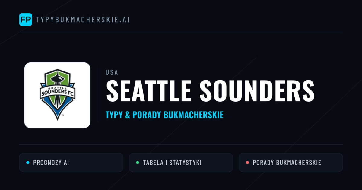 Seattle Sounders Typy i statystyki