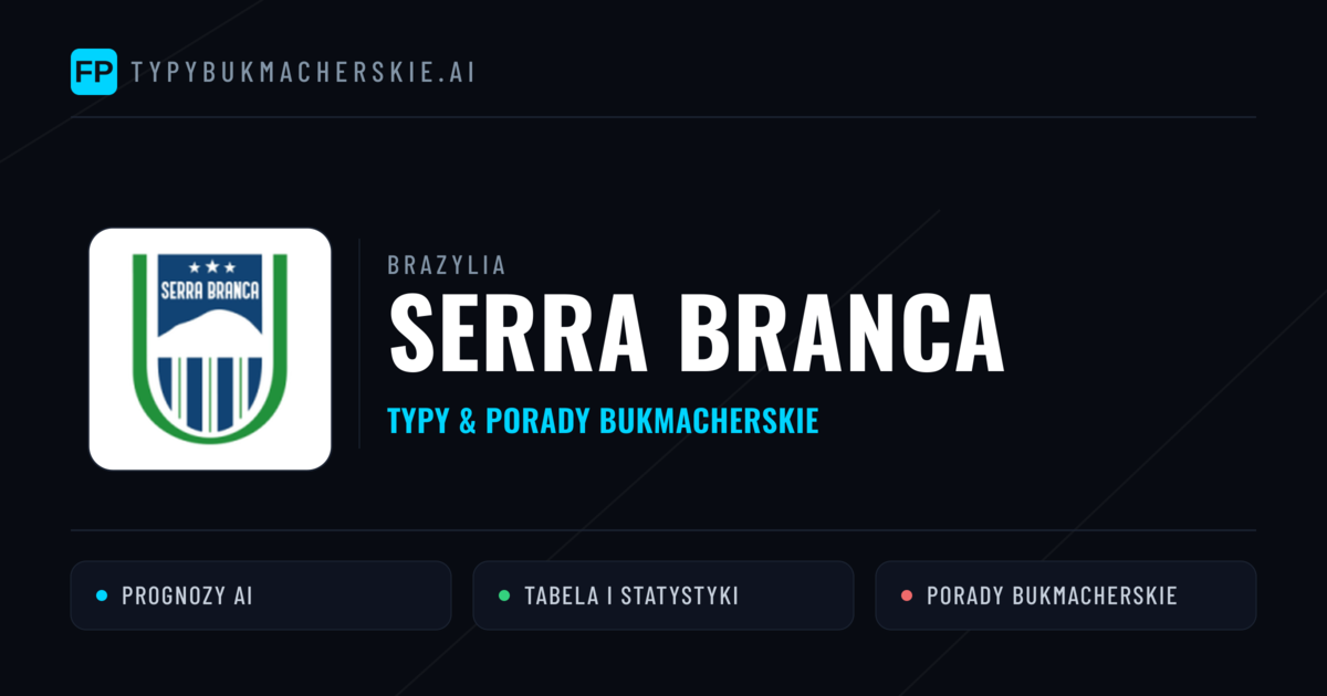 Serra Branca Typy i statystyki