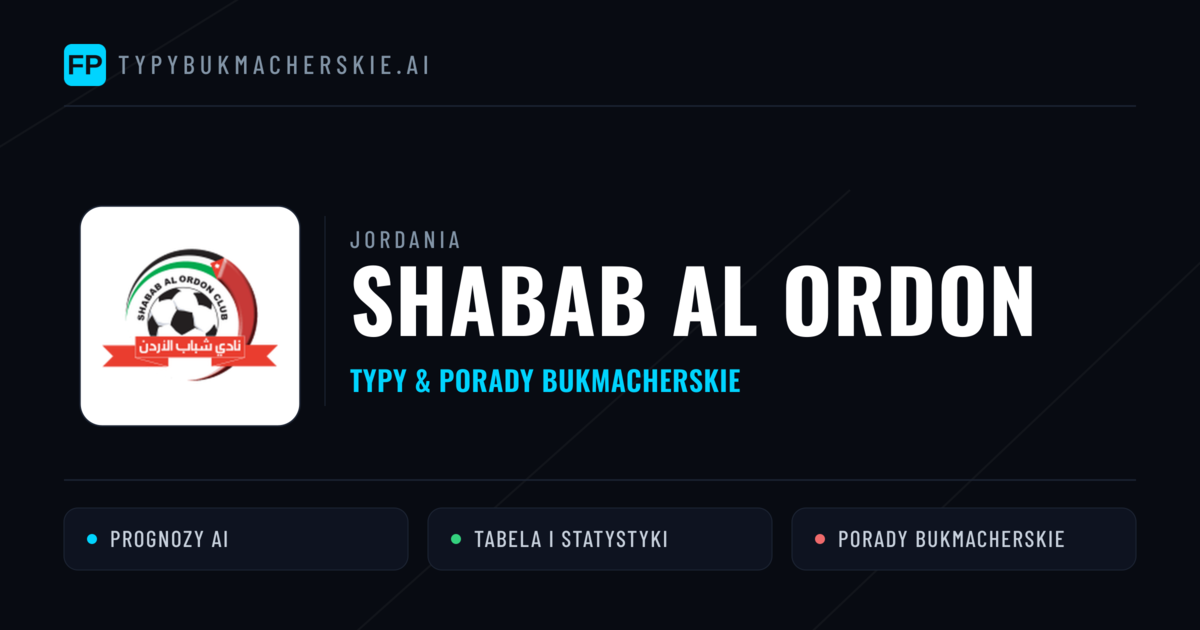 Shabab Al Ordon Typy i statystyki
