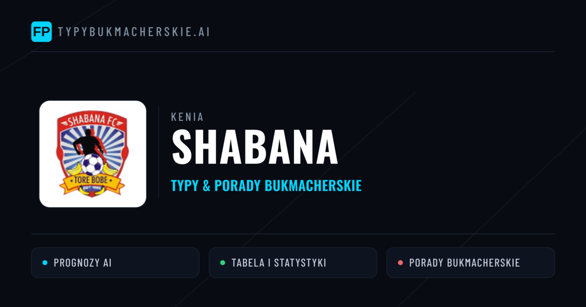 Shabana Typy i statystyki