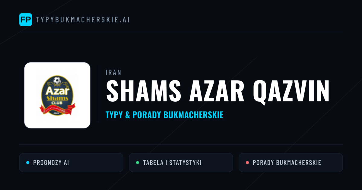 Shams Azar Qazvin Typy i statystyki