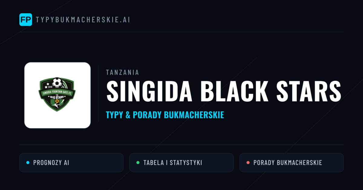 Singida Black Stars Typy i statystyki