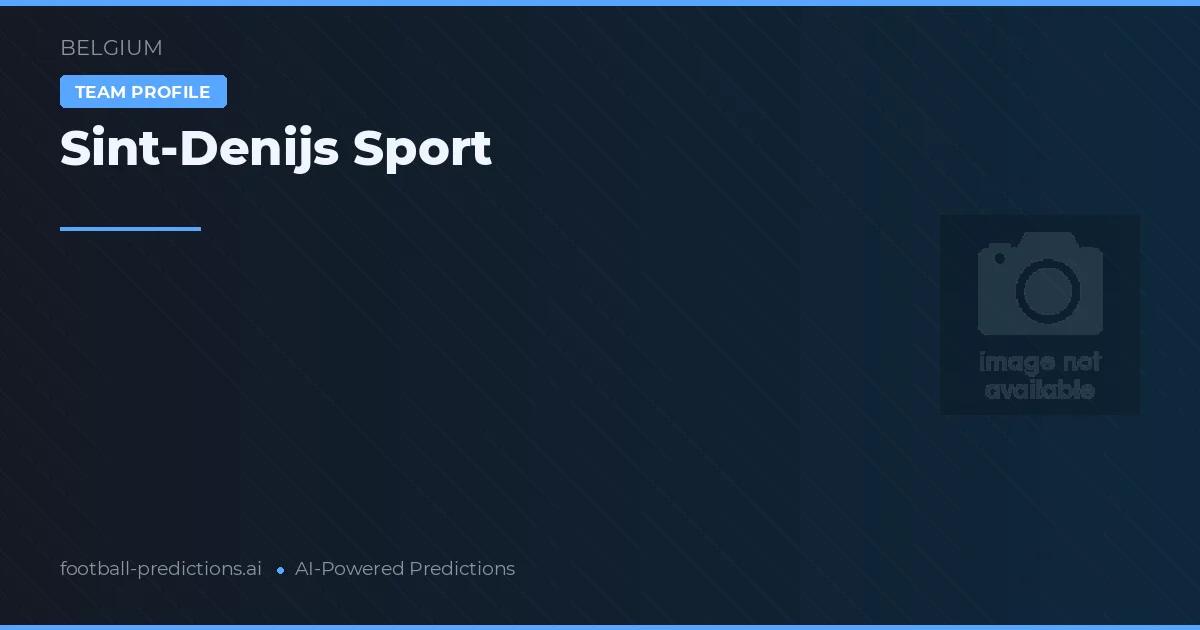 Sint-Denijs Sport Typy i statystyki