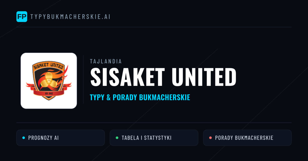 Sisaket United Typy i statystyki