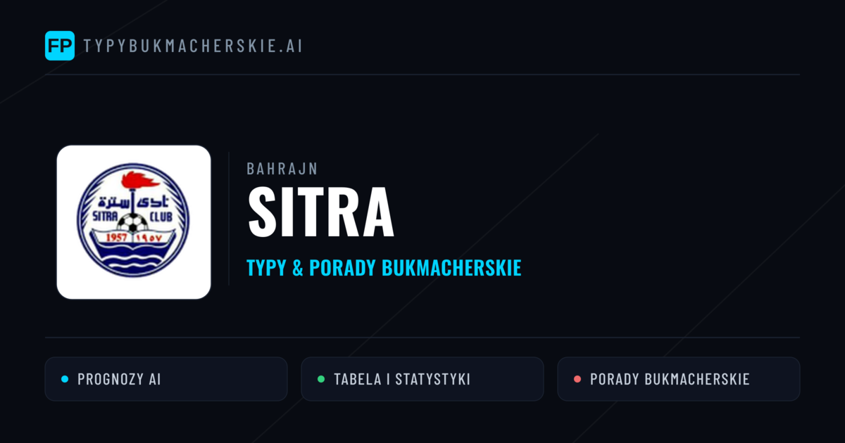Sitra Typy i statystyki