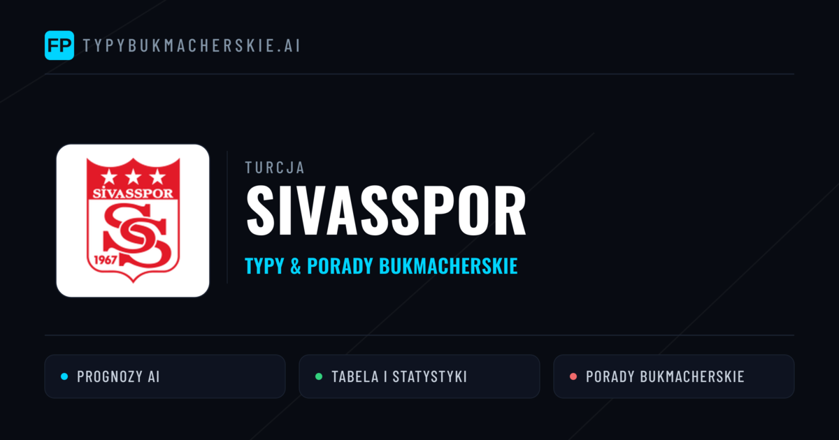 Sivasspor Typy i statystyki
