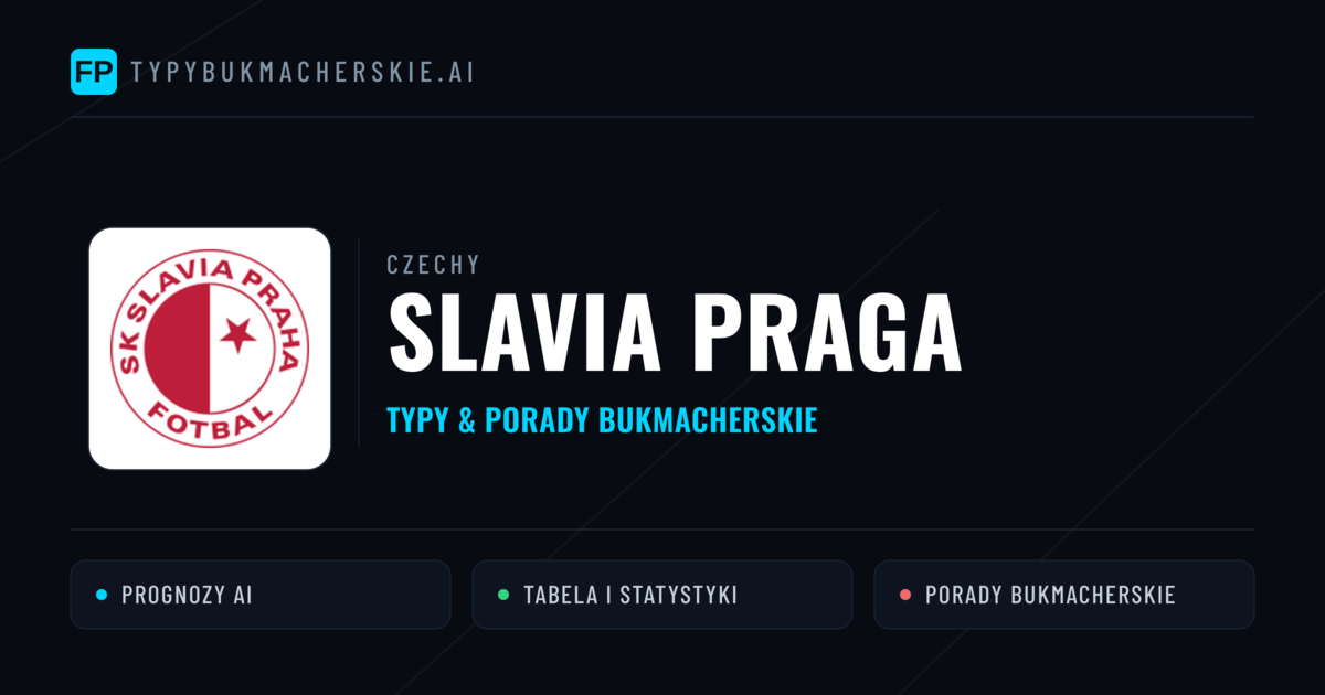 Slavia Praga Typy i statystyki