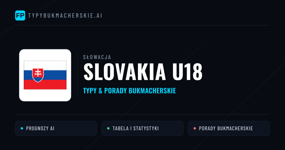 Slovakia U18 Typy i statystyki