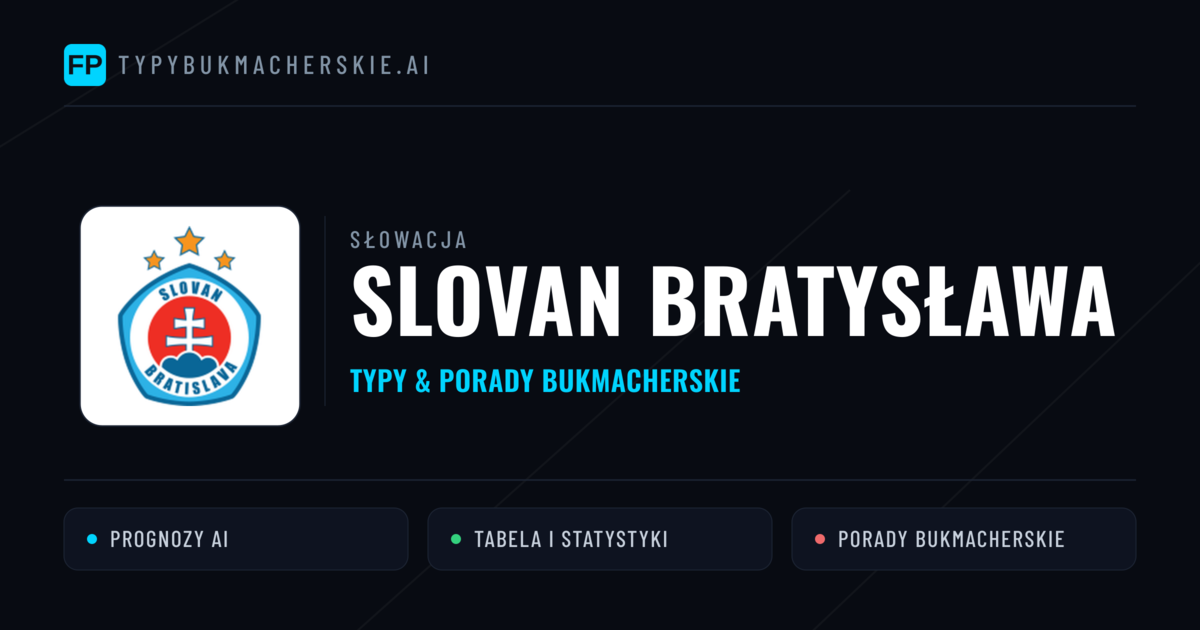 Slovan Bratysława Typy i statystyki