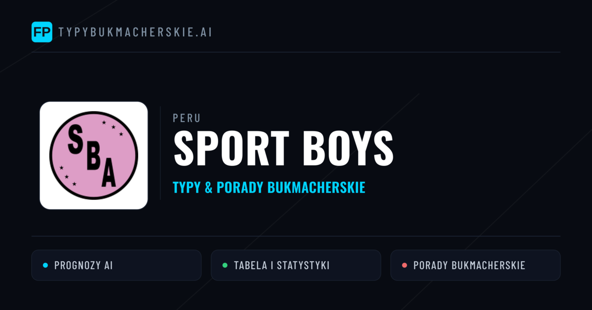 Sport Boys Typy i statystyki