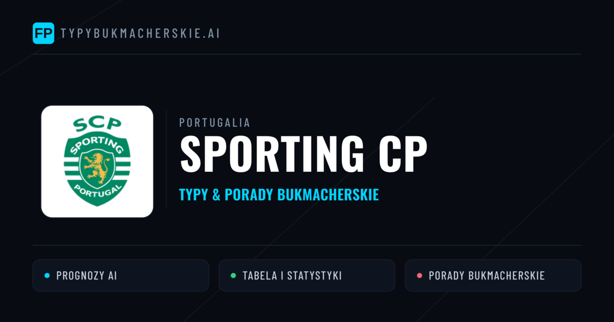 Sporting CP Typy i statystyki