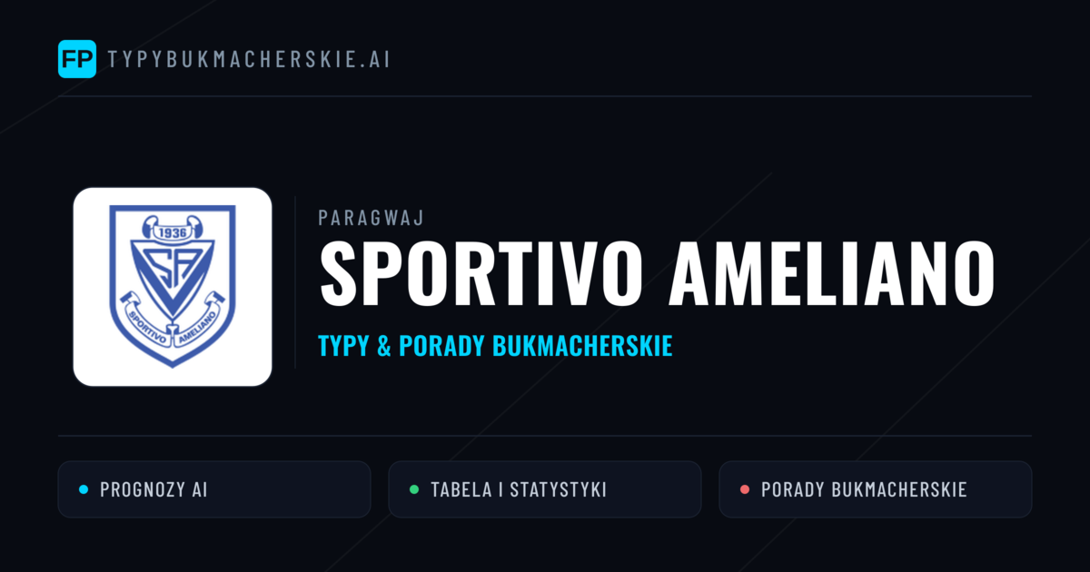 Sportivo Ameliano Typy i statystyki