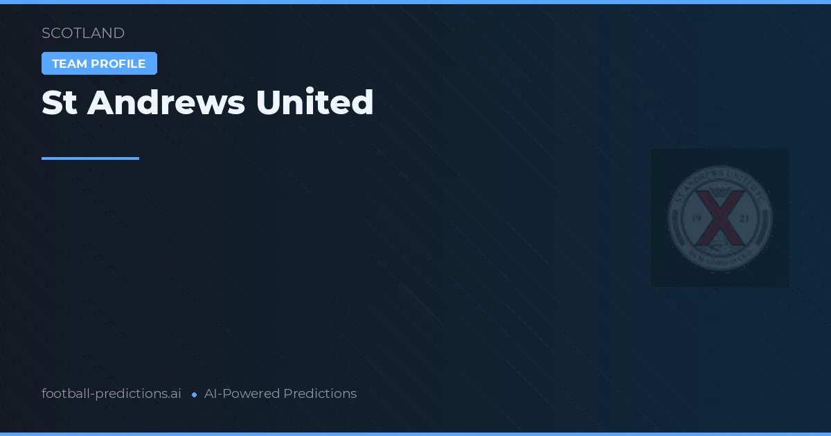 St Andrews United Typy i statystyki