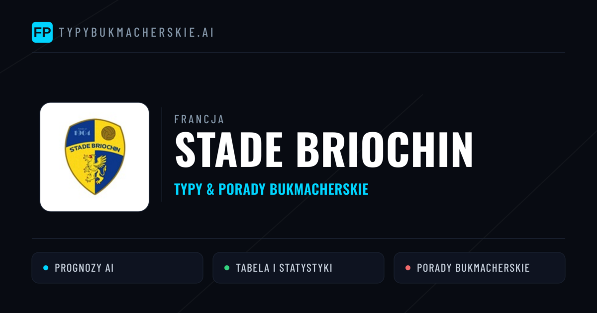 Stade Briochin Typy i statystyki