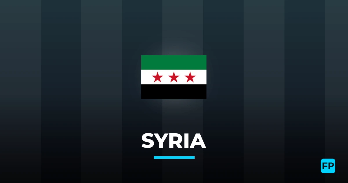 Syria Typy i statystyki