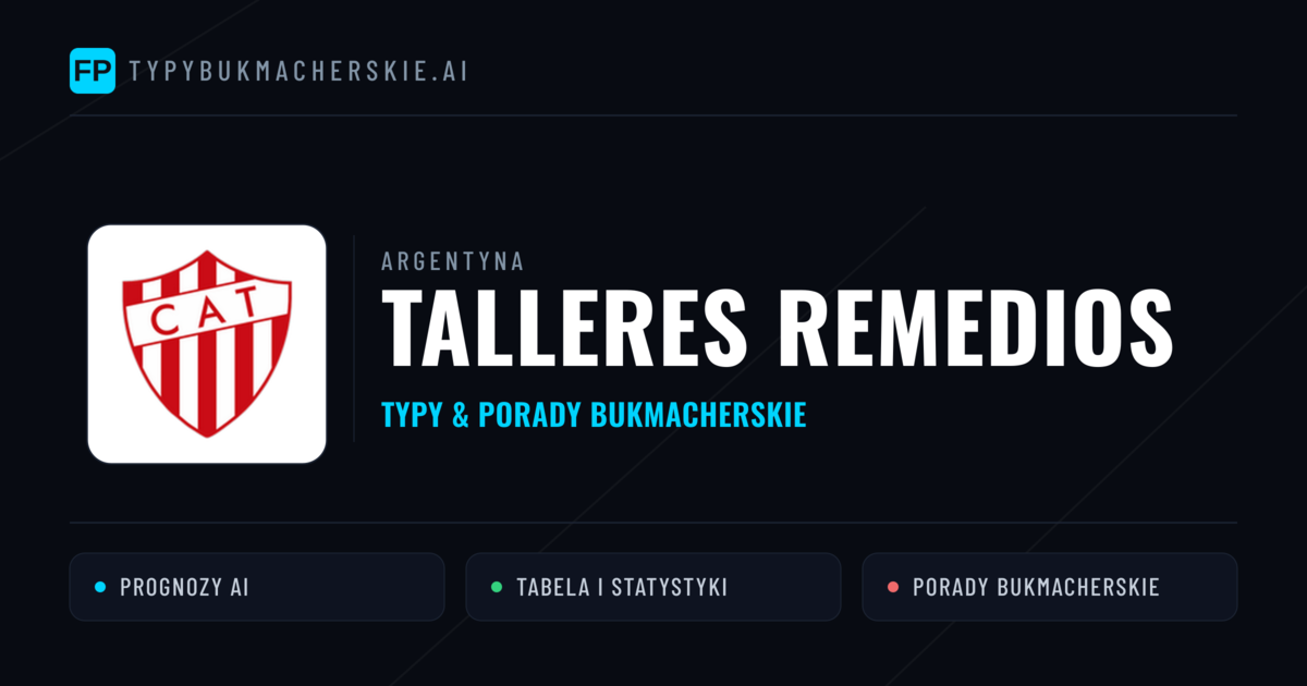 Talleres Remedios Typy i statystyki