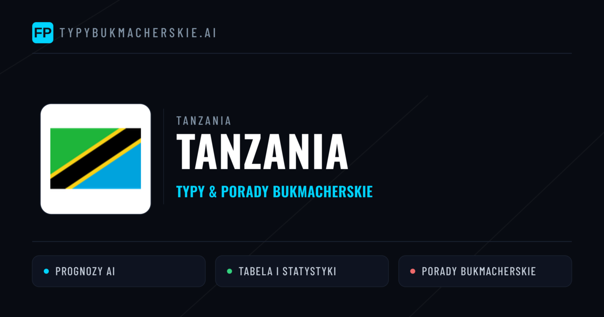 Tanzania Typy i statystyki