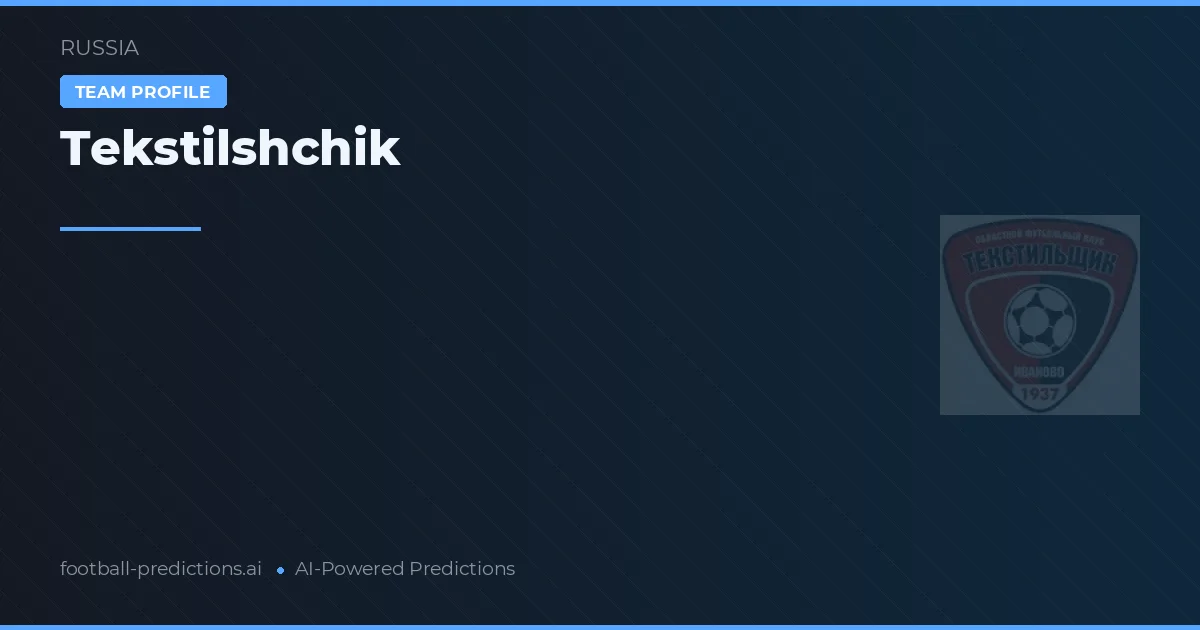 Tekstilshchik Typy i statystyki