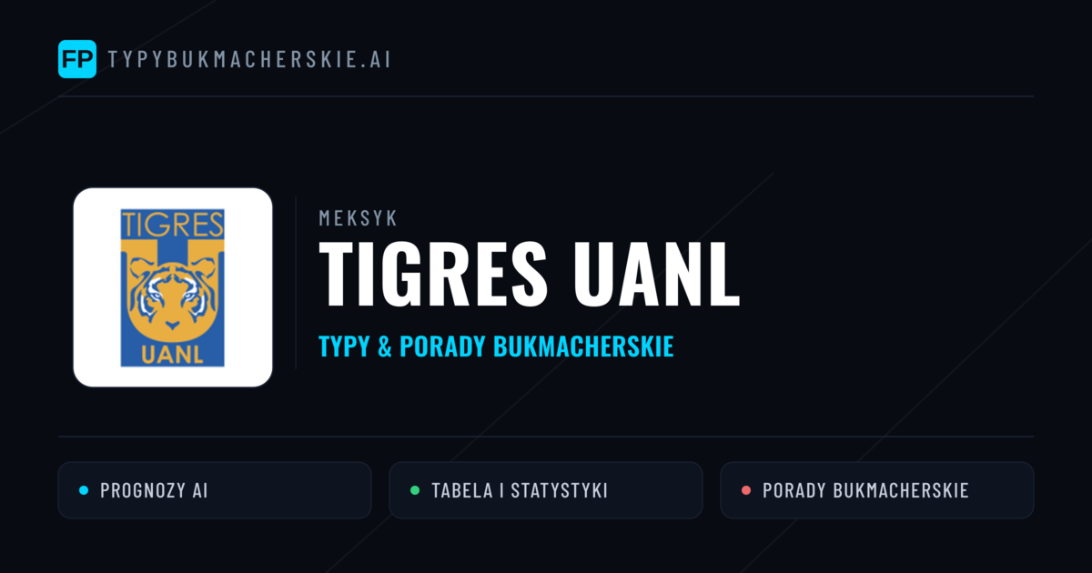 Tigres UANL Typy i statystyki