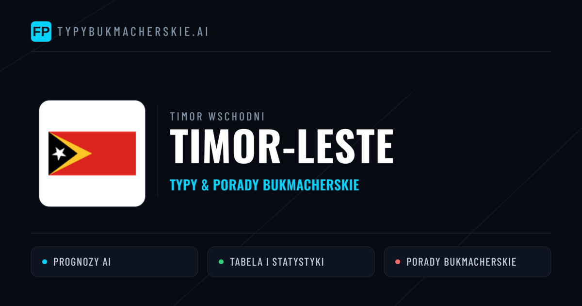Timor-Leste Typy i statystyki