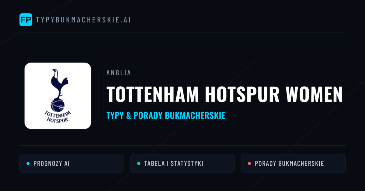 Tottenham Hotspur Women Typy i statystyki