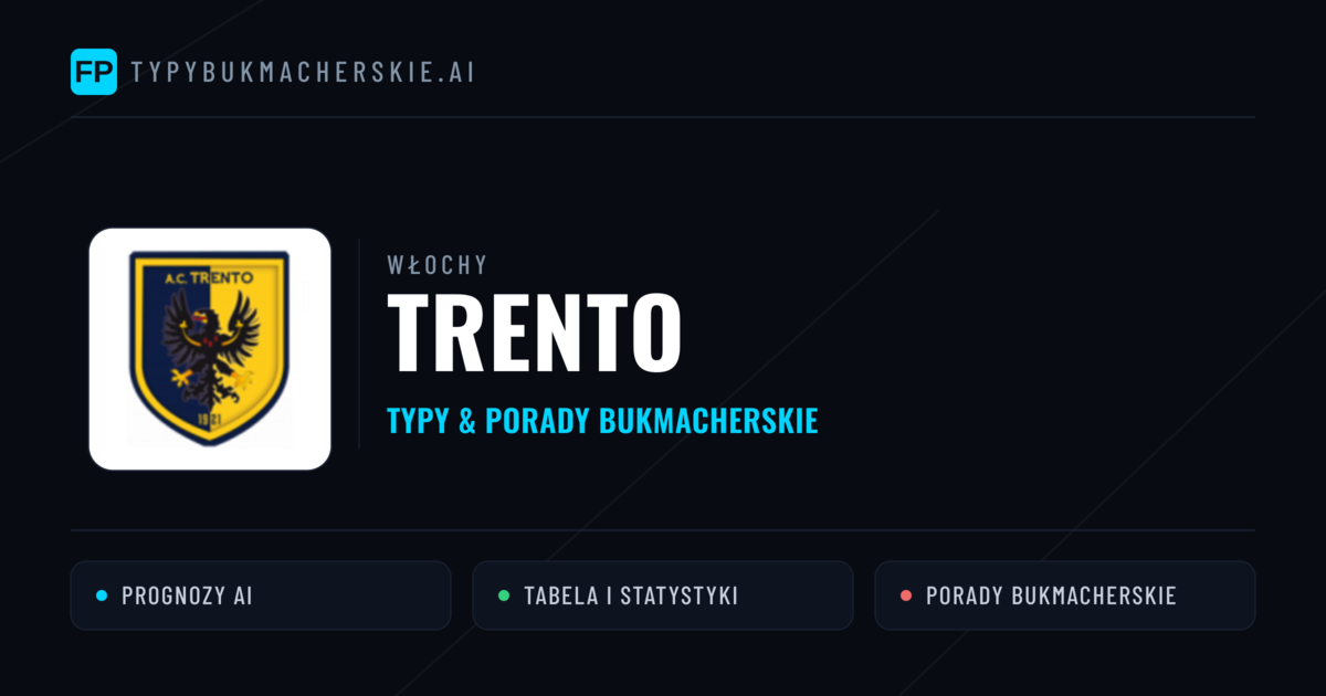 Trento Typy i statystyki