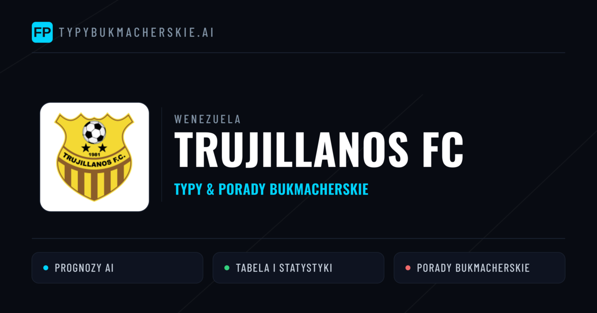 Trujillanos FC Typy i statystyki