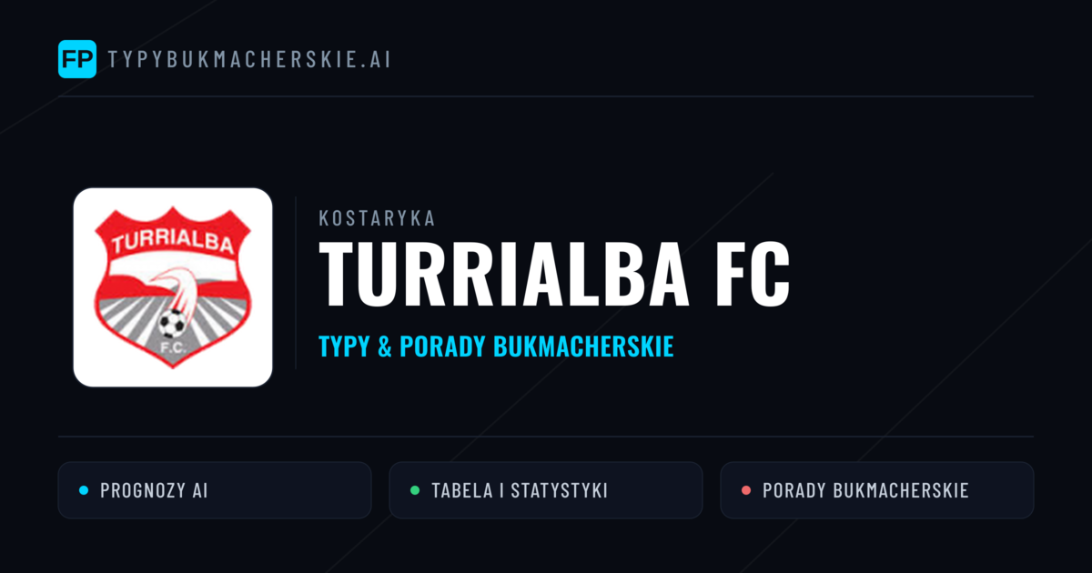 Turrialba FC Typy i statystyki