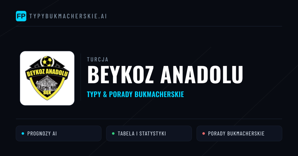 Beykoz Anadolu Typy i statystyki