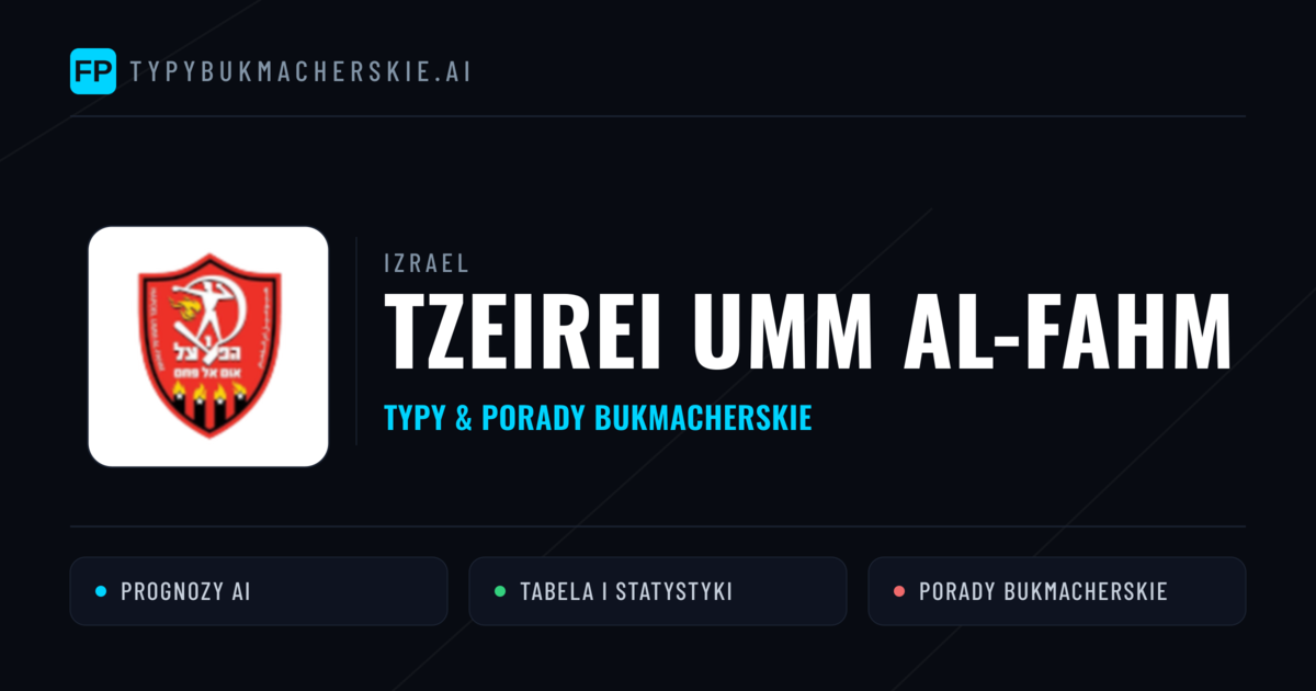 Tzeirei Umm al-Fahm Typy i statystyki