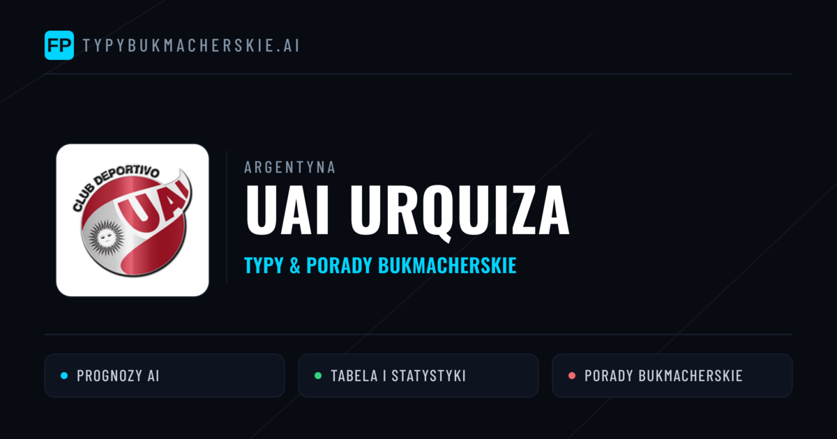 UAI Urquiza Typy i statystyki