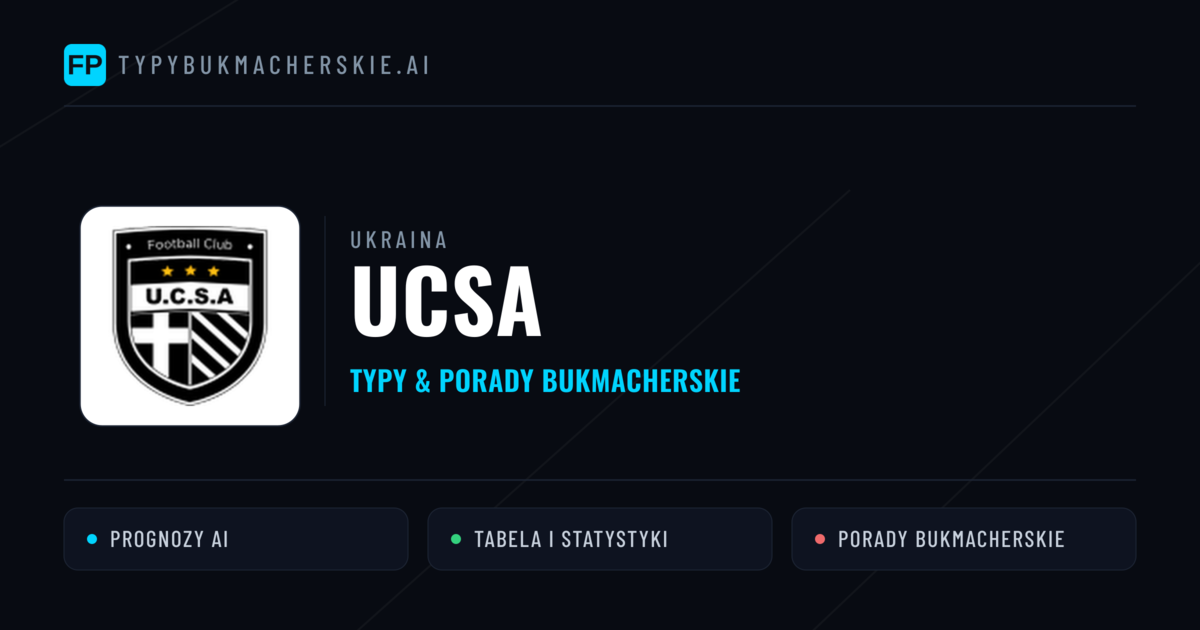 UCSA Typy i statystyki