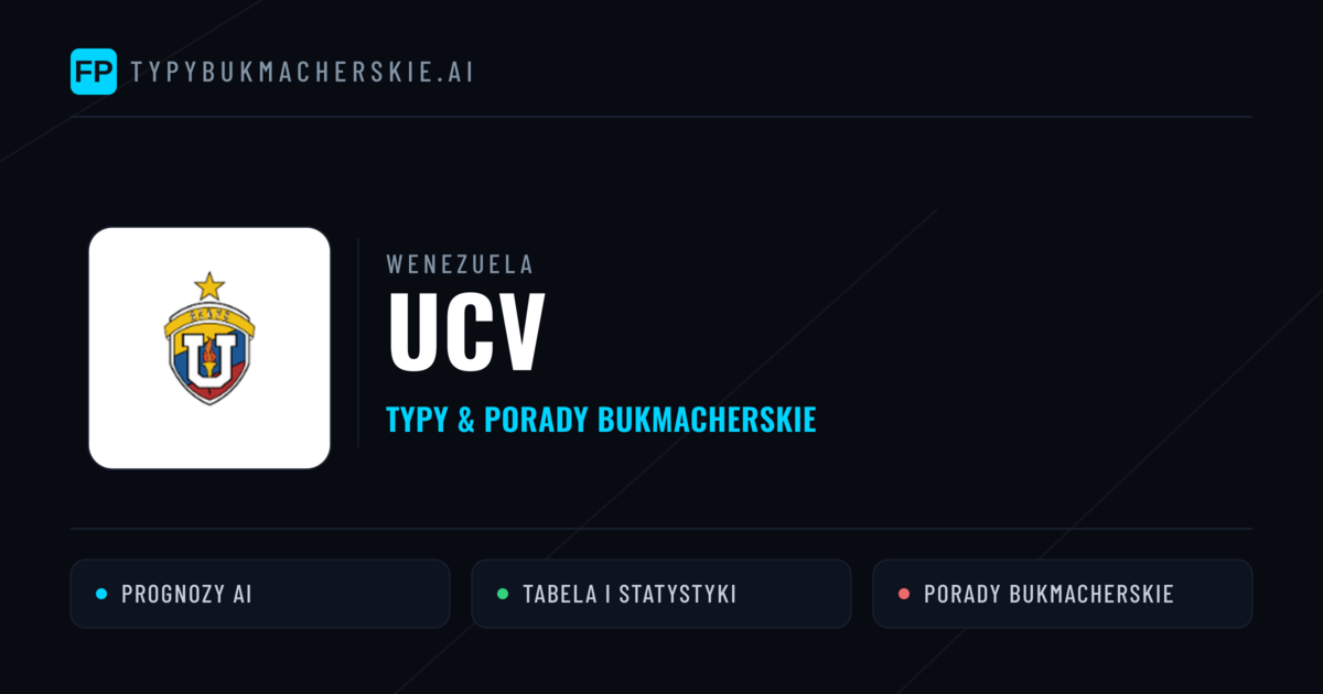 UCV Typy i statystyki