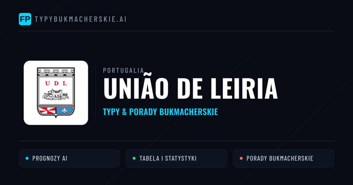 União de Leiria Typy i statystyki