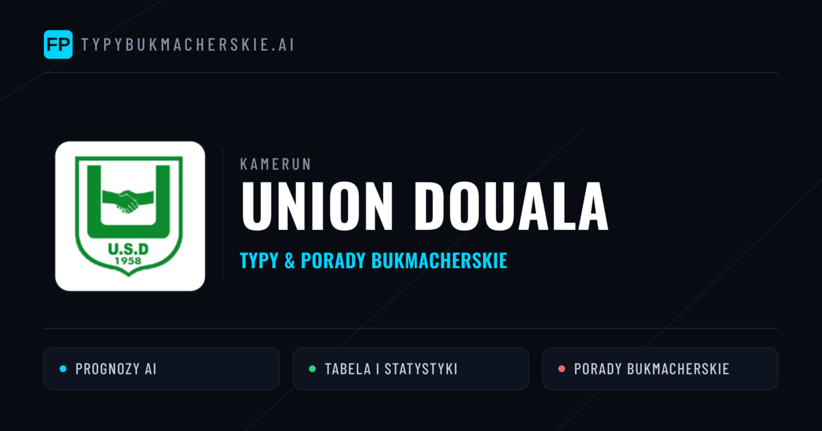 Union Douala Typy i statystyki