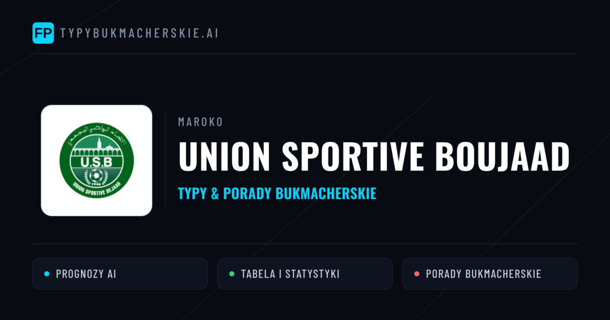 Union Sportive Boujaad Typy i statystyki