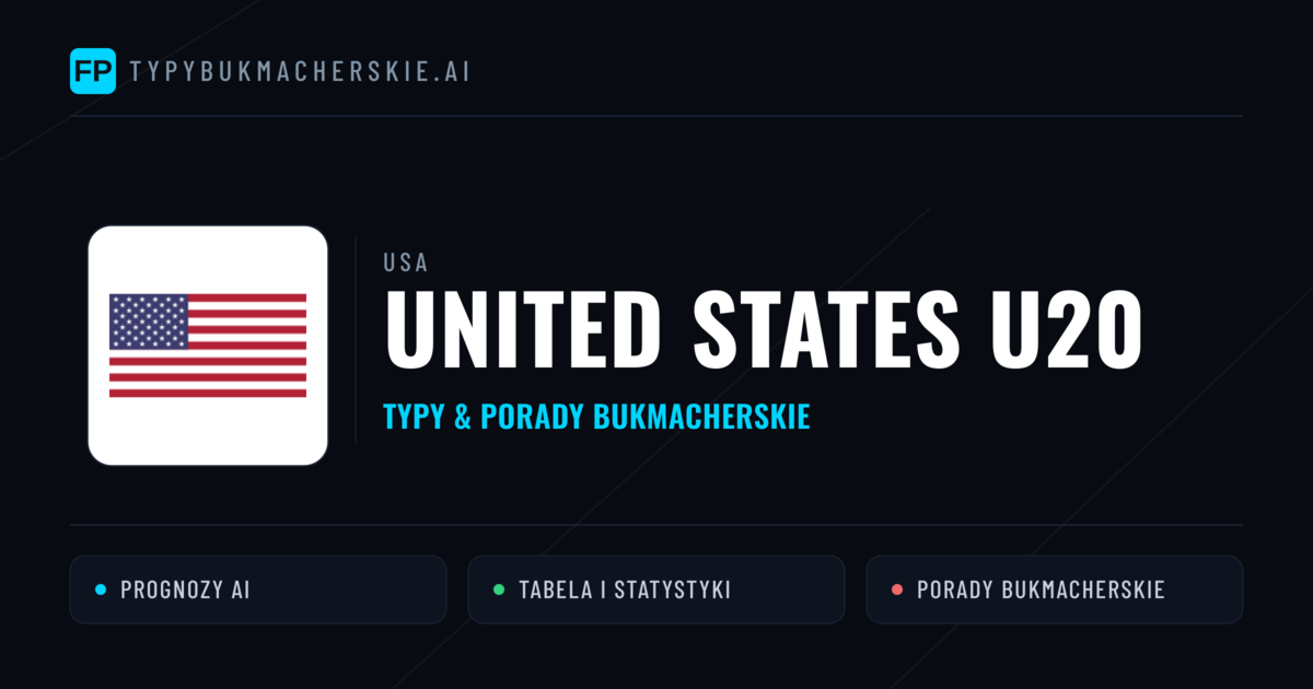 United States U20 Typy i statystyki