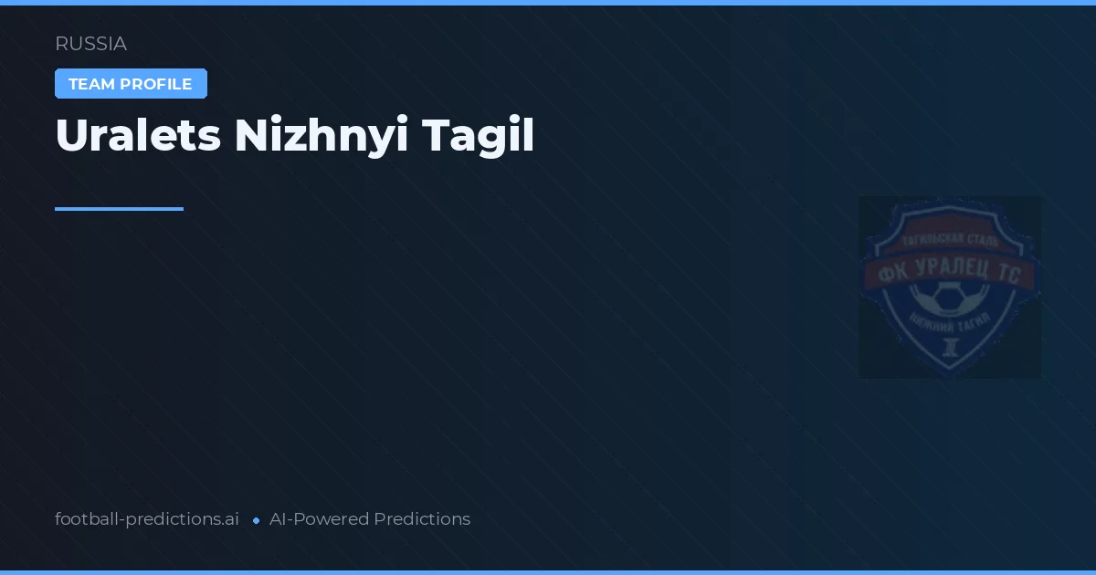 Uralets Nizhnyi Tagil Typy i statystyki
