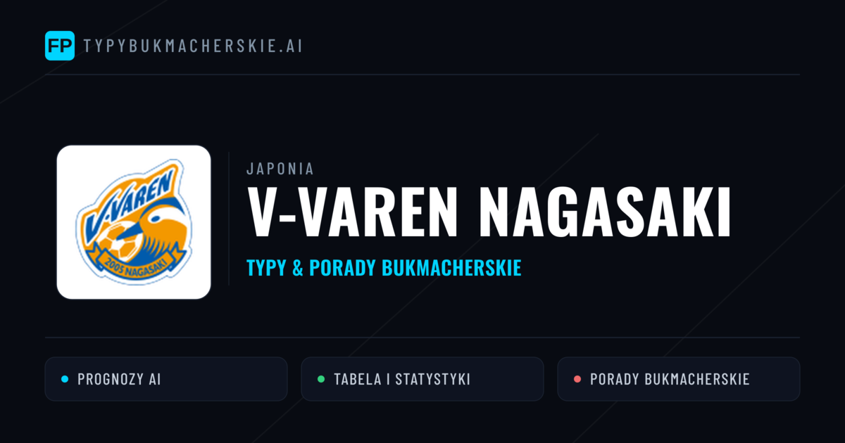 V-varen Nagasaki Typy i statystyki