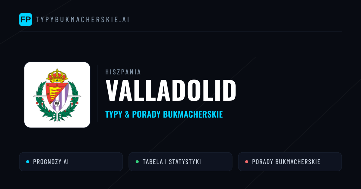 Valladolid Typy i statystyki