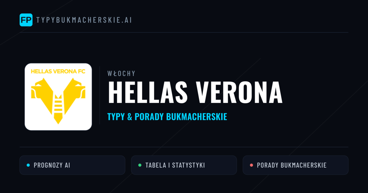 Hellas Verona Typy i statystyki