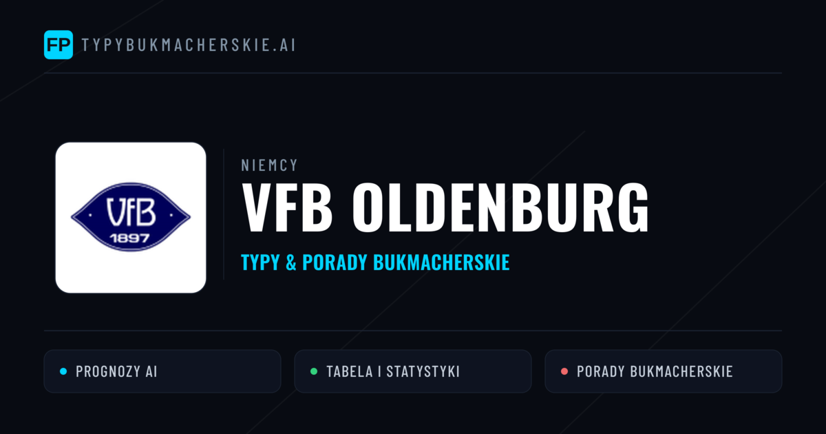 VfB Oldenburg Typy i statystyki