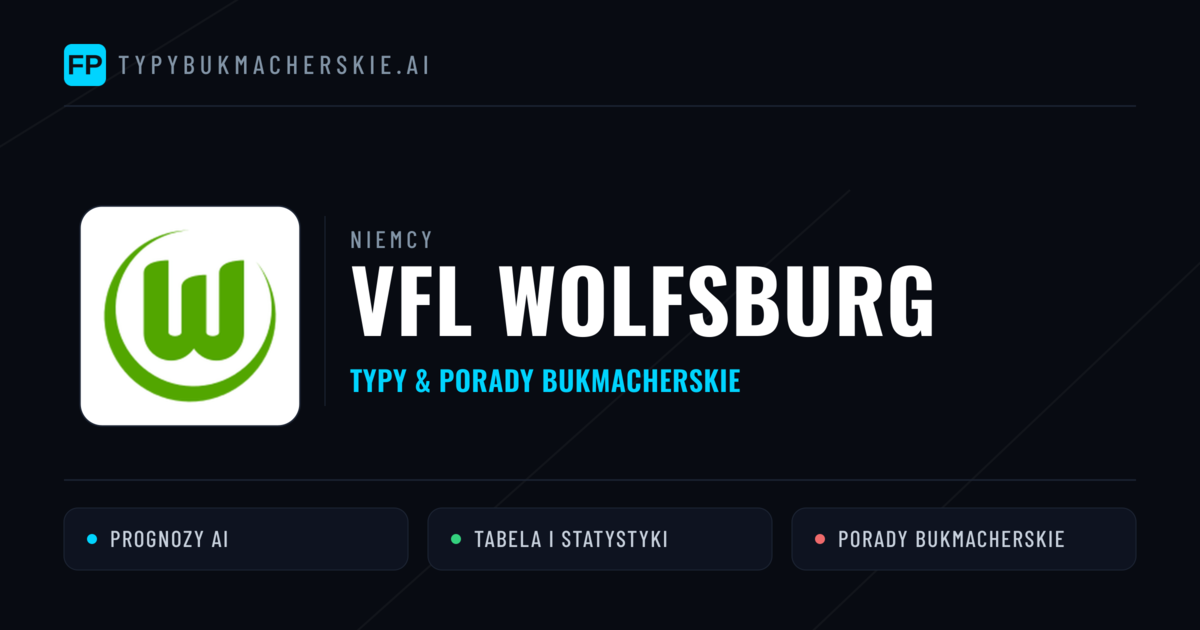 VfL Wolfsburg Typy i statystyki