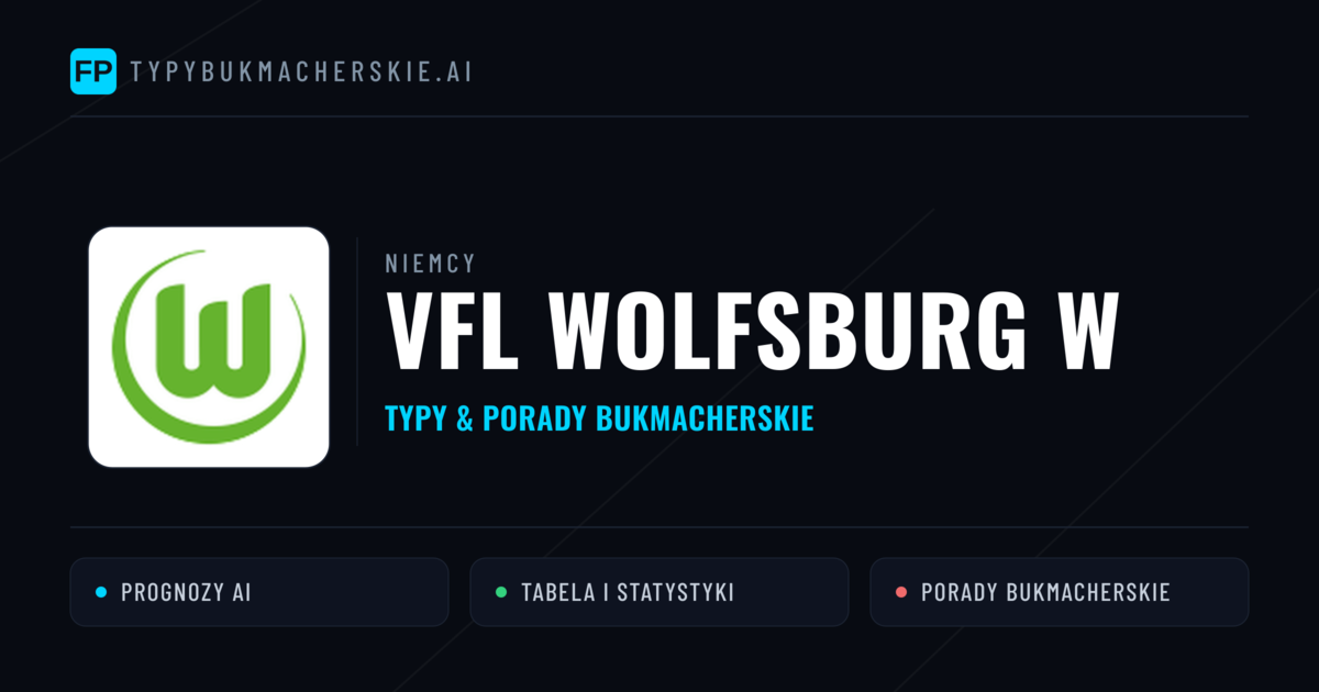 VfL Wolfsburg W Typy i statystyki