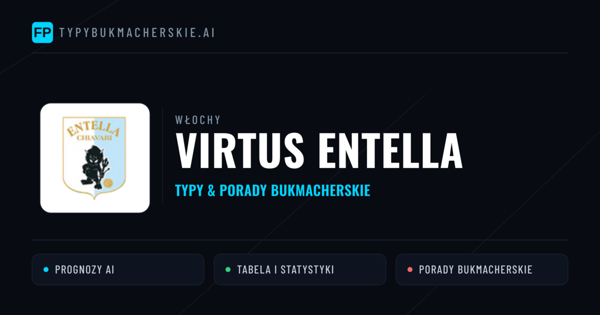 Virtus Entella Typy i statystyki