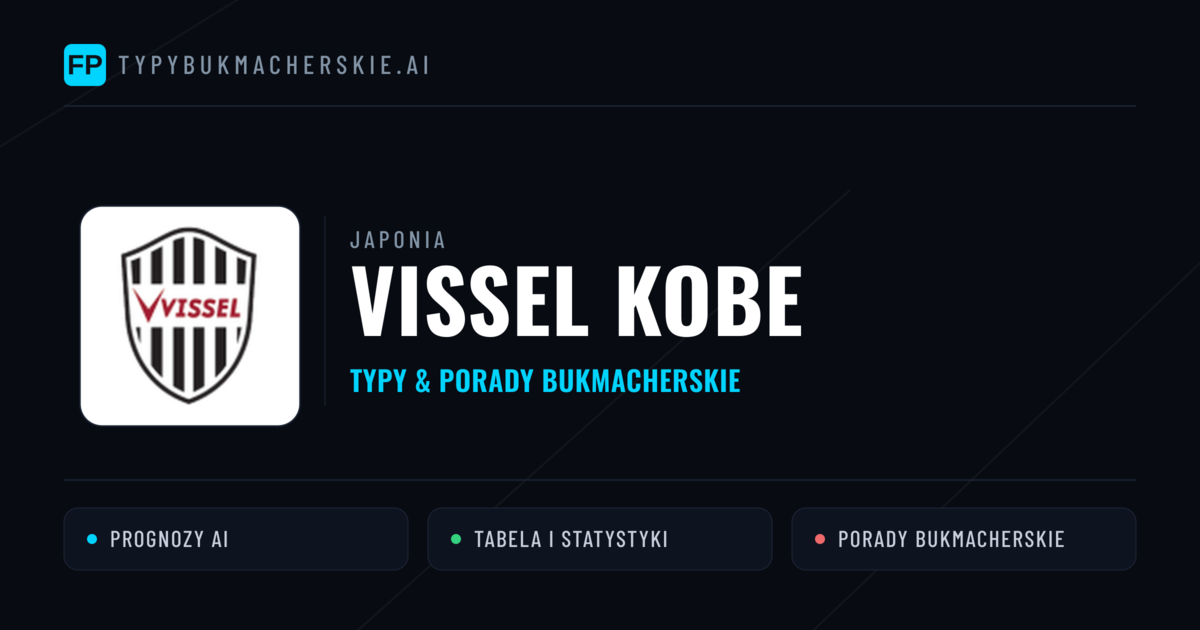 Vissel Kobe Typy i statystyki